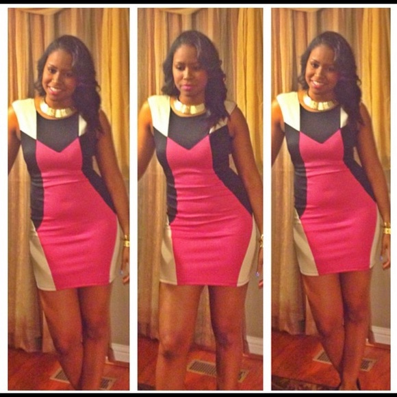 Color block dress - Picture 3 of 4